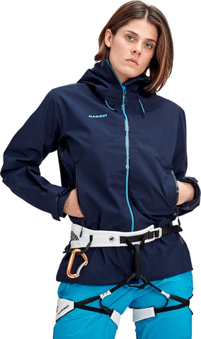 Crater Hardshell Hooded Jacket - Women's|-|Manteau à capuchon coquille rigide Crater - Femme