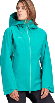 Crater Hardshell Hooded Jacket - Women's|-|Manteau à capuchon coquille rigide Crater - Femme