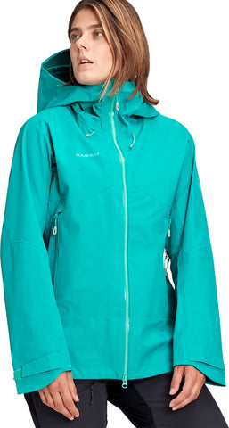 Crater Hardshell Hooded Jacket - Women's|-|Manteau à capuchon coquille rigide Crater - Femme