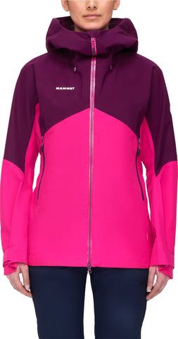 Crater Hardshell Hooded Jacket - Women's|-|Manteau à capuchon coquille rigide Crater - Femme