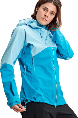 Crater Hardshell Hooded Jacket - Women's|-|Manteau à capuchon coquille rigide Crater - Femme