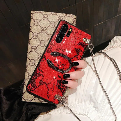 Python Pattern Wallet Case lbcase