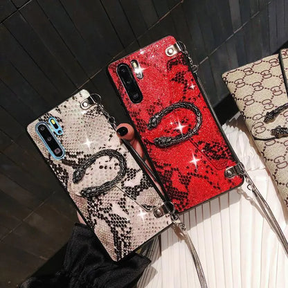 Python Pattern Wallet Case lbcase