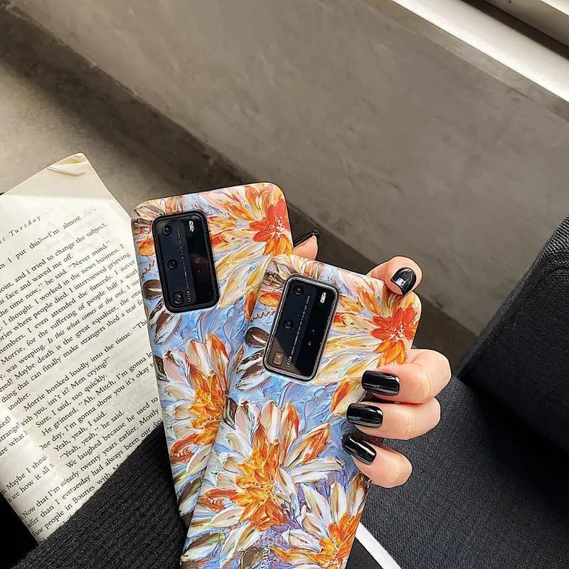 Painted Chrysanthemum lbcase