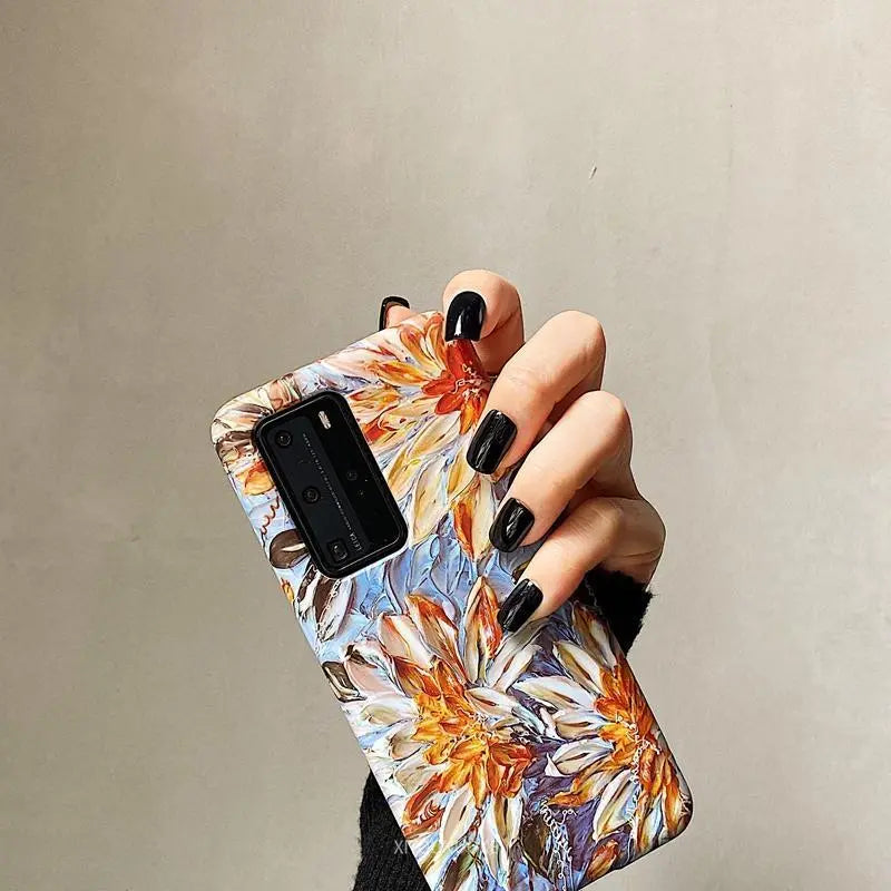 Painted Chrysanthemum lbcase