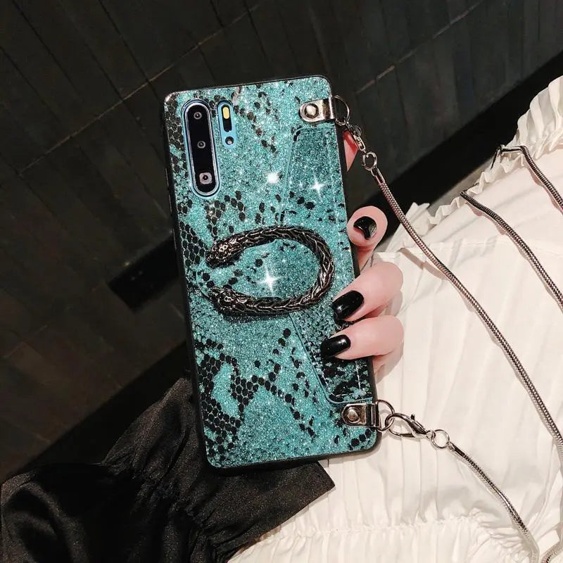 Python Pattern Wallet Case lbcase