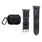 BLACK LV MONOGRAM INSPIRED AIRPODS PRO & WATCH BAND