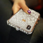 Bling Heart-Shaped Crystal iPhone Case With Grade A Aluminum Frame lbcase