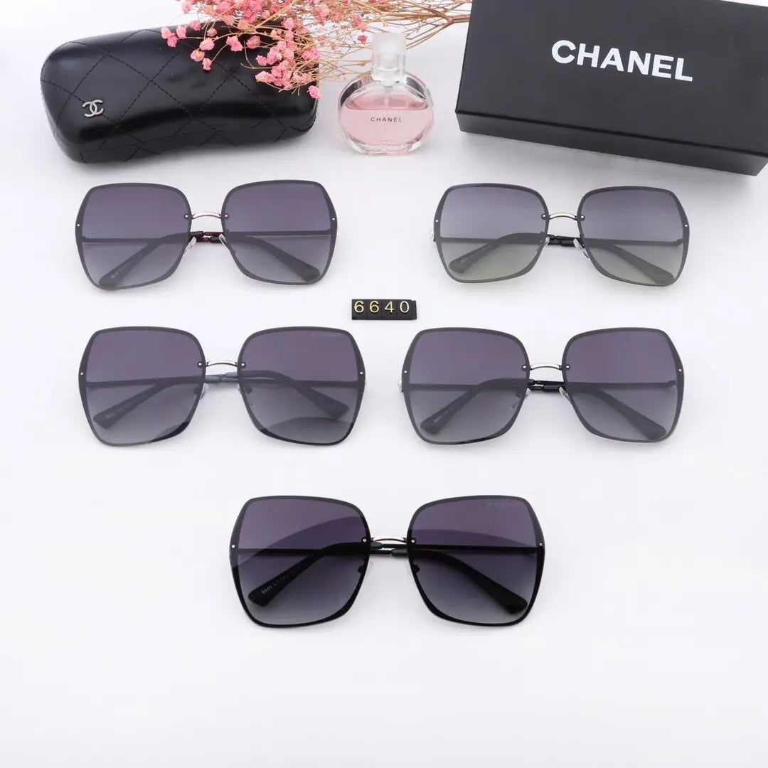 5 COLORS CLASSIC GRADIENT FRAME SUNGLASSES lbcase