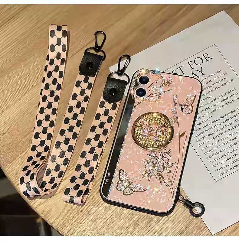 Rhinestone Butterfly  phone case For iphone lbcase