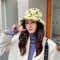 New fashion all-match fluffy warm fisherman hat lbcase