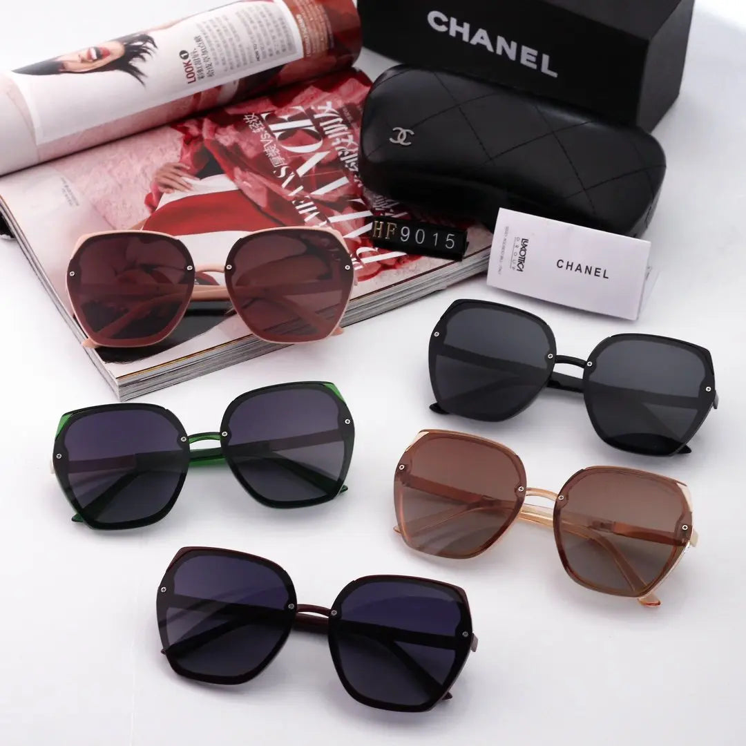 5 COLORS OUTDOOR DRIVING SUNGLASSES for WOMEN lbcase