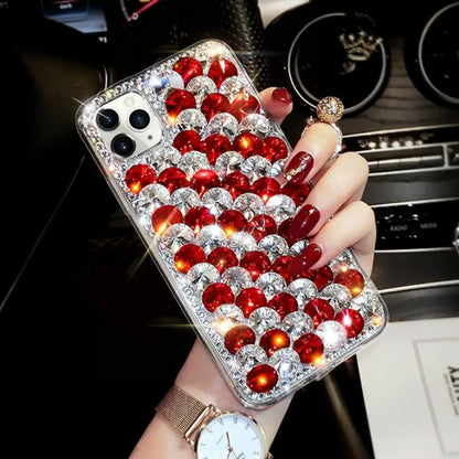 Shiny rhinestone phone case for iphone lbcase