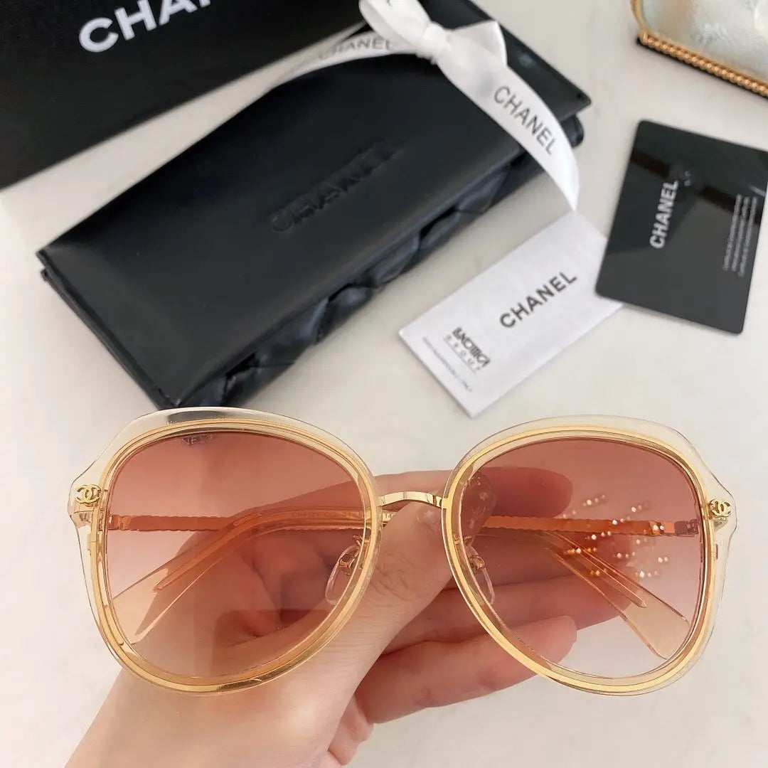 5 COLORS RETRO GRADIENTS SUNGLASSES lbcase
