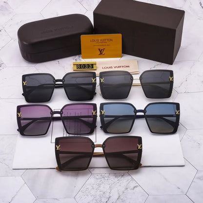 5 COLORS FEMALE CAT EYES POLARIZED SUNGLASSES lbcase