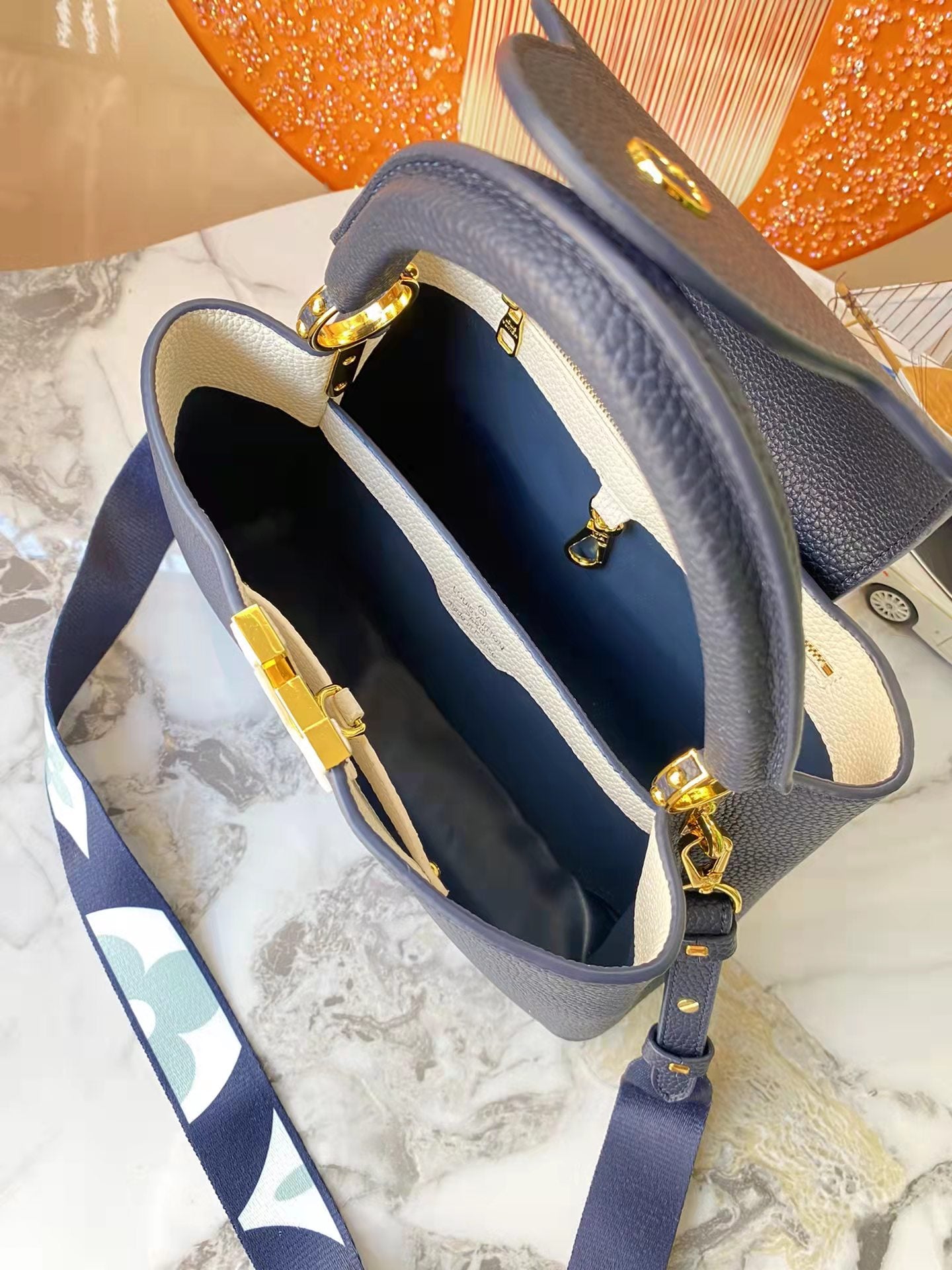 Babaolan gold buckle handbag lbcase