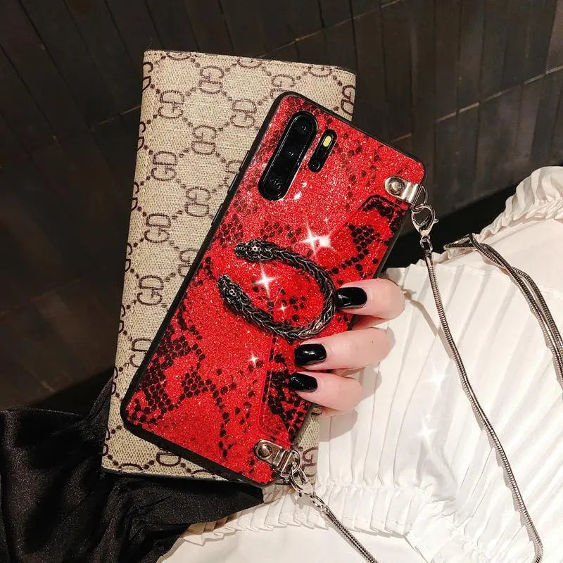 Python Pattern Wallet Case lbcase