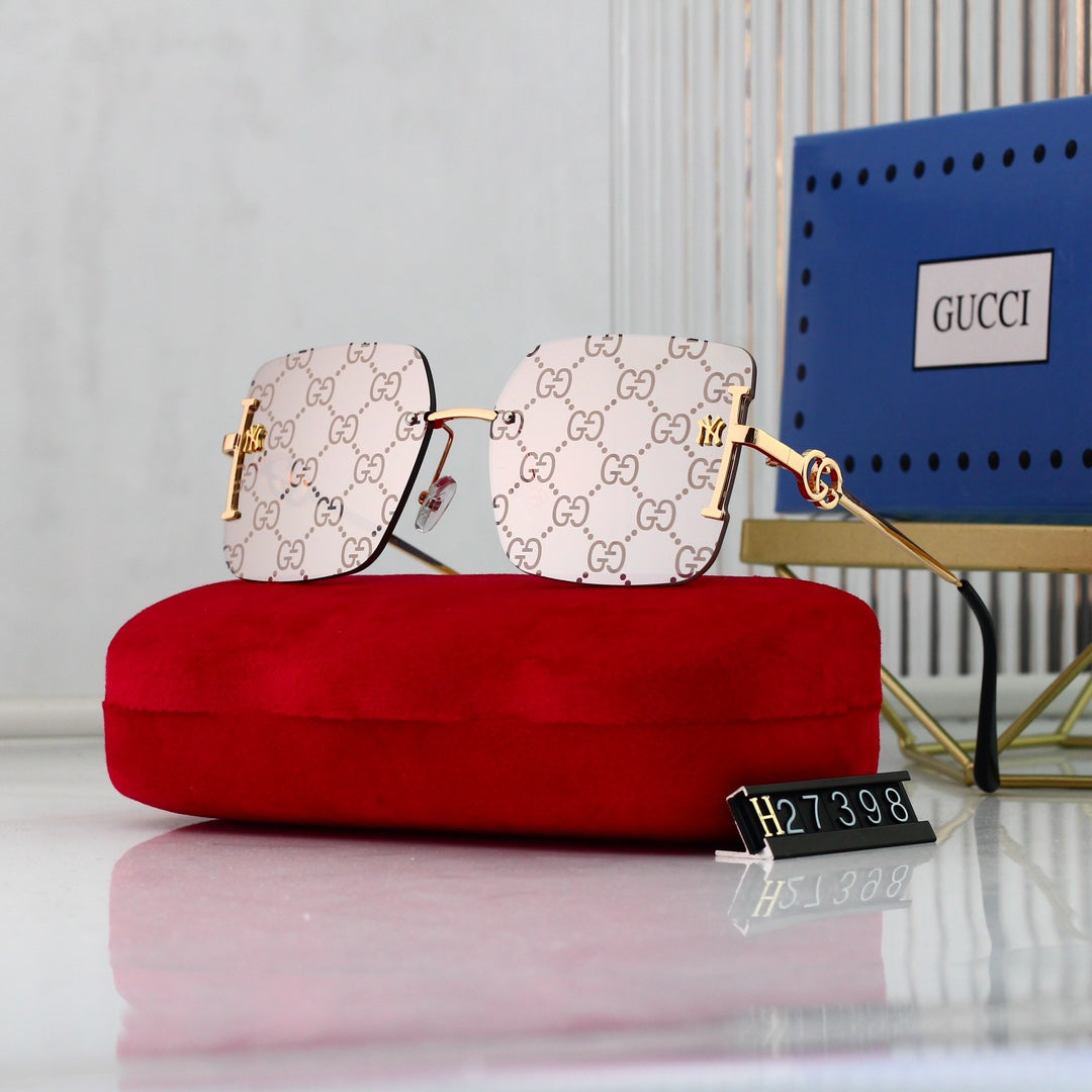 7 Colors Frameless Design Fashion Sunglasses In 2022 lbcase