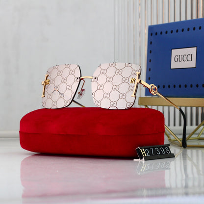 7 Colors Frameless Design Fashion Sunglasses In 2022 lbcase
