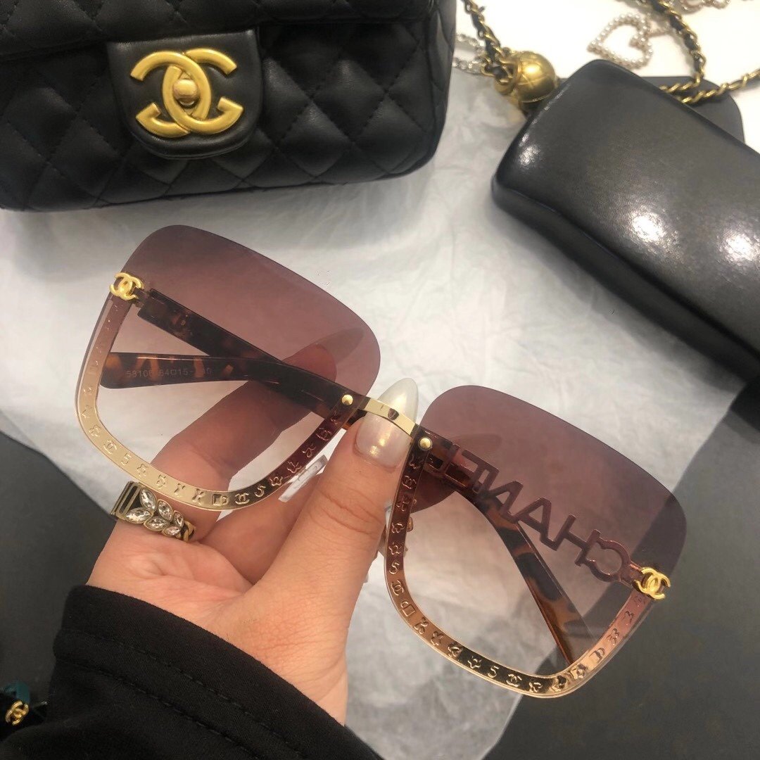 GRADIENT COLOR FEMALE OUTDOOR SUNGLASSES lbcase