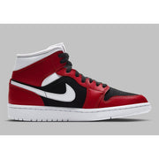 Nike Wmns Air Jordan 1 Mid 'Gym Red Black'