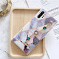 Marble gem chain phone case lbcase
