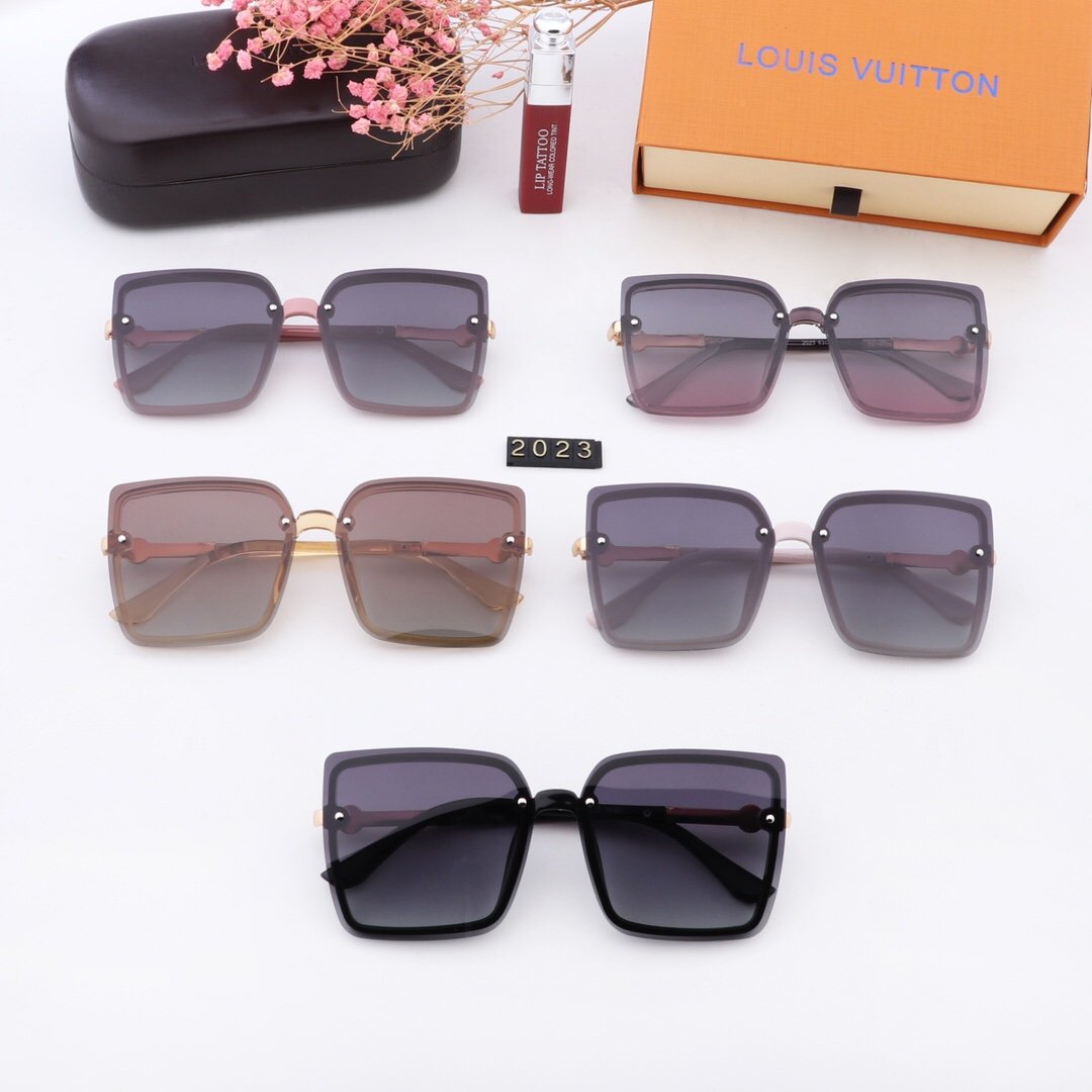 5 COLORS PATTERN SUNGLASSES lbcase