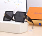5 COLORS LARGE SIZE SQUARE OUTDOOR DRIVING SUNGLASSES lbcase