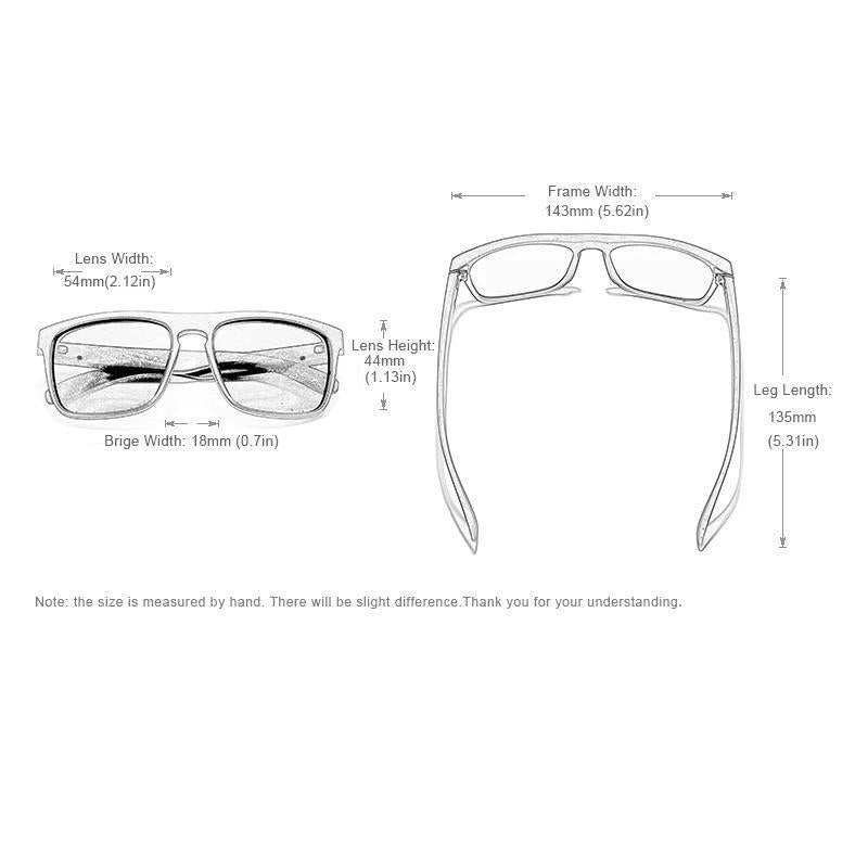 Frame Mirror Lens Sunglasses Polarized Men‘s Glasses Outdoor Sports Male Eyewear Original Accessories lbcase