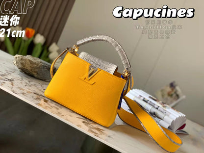 Purple python pattern handbag lbcase