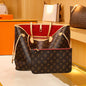 2022 new women's bag large capacity leather handbag lbcase