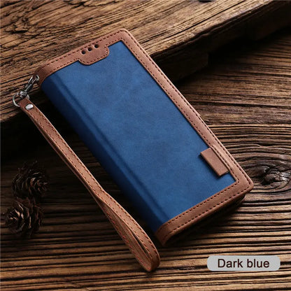 Luxury Leather Flip Case lbcase