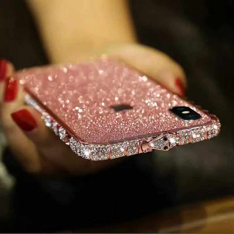 Snake head frame shiny phone case lbcase