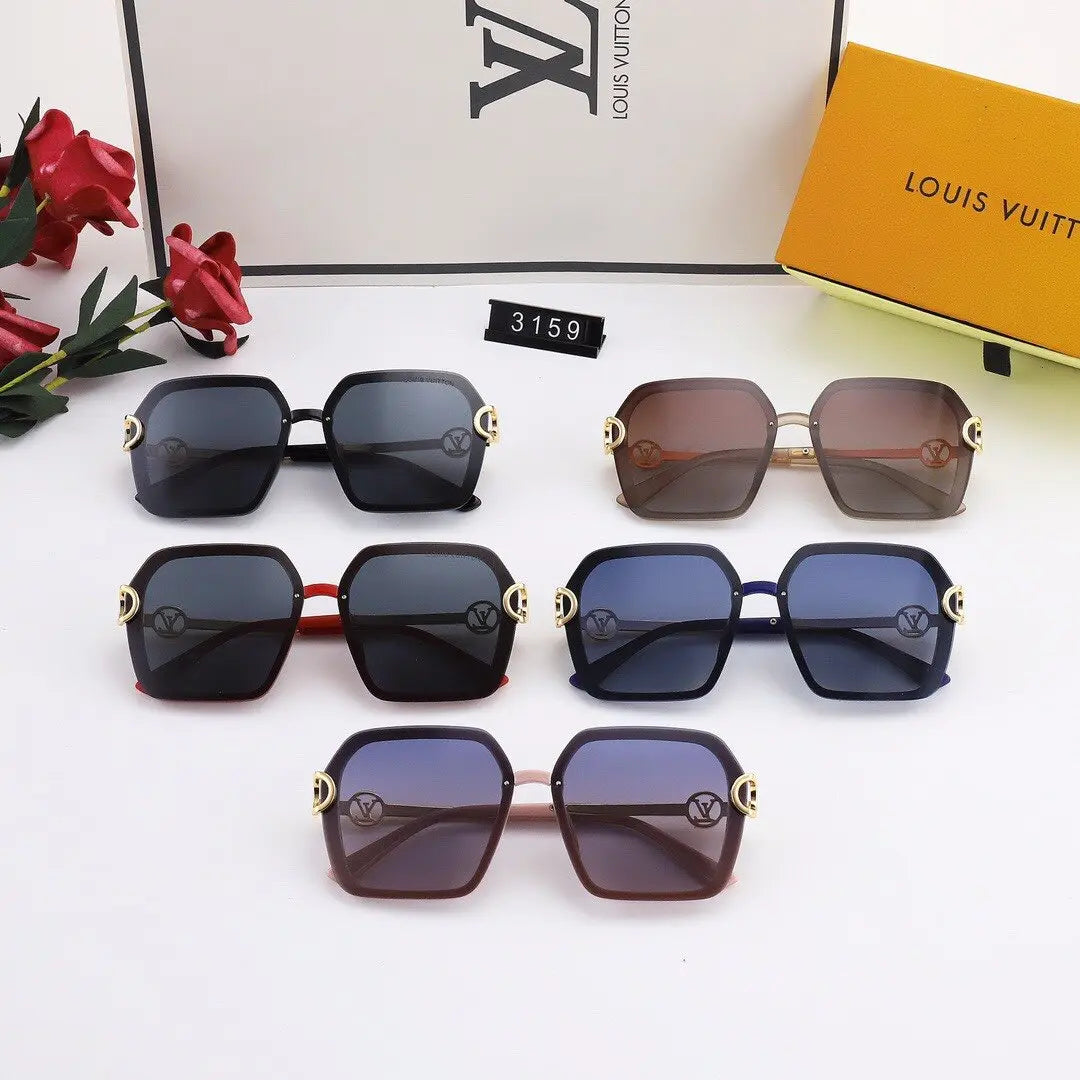 5 COLORS OUTDOOR POLARIZED SUNGLASSES for FEMALE lbcase