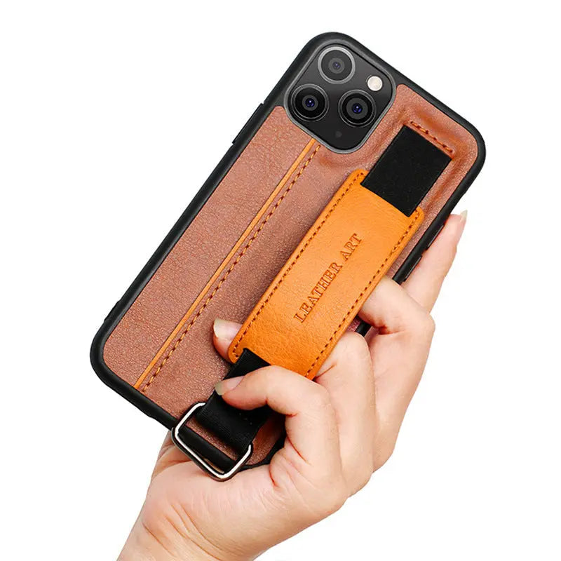 Wristband Leather Phone Case lbcase