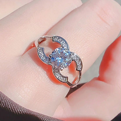 High-end luxury 2022 new super flash elegant French ring lbcase