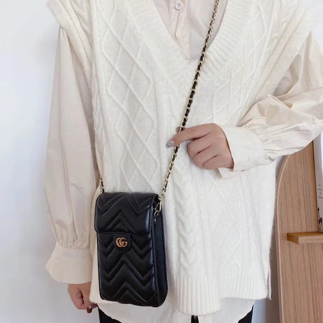 LUXURIOUS SHOULDER BAG CORTEX PURSE PHONE CASE lbcase