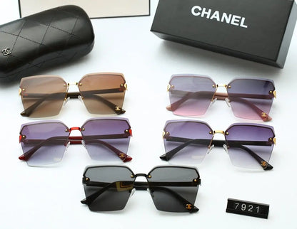 5 COLORS WOMEN SUMMER SUNGLASSES lbcase