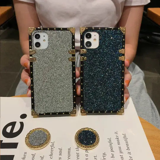 Bling Glitter Square Case lbcase