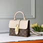 New flower color matching handbag lbcase