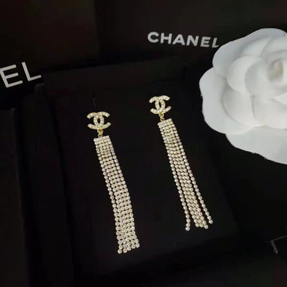 18k Diamond Earrings lbcase