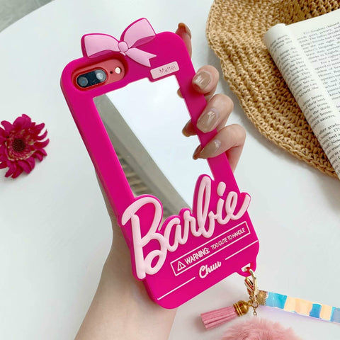 Cute Mirror pendant Phone case