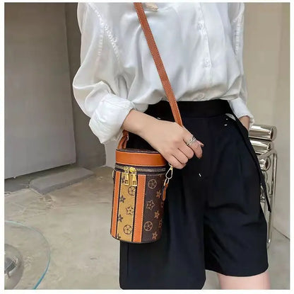 Diagonal printing bucket mobile phone bag lbcase