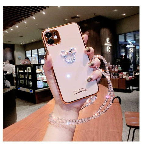 Cute Glitter Diamond Silicon Case