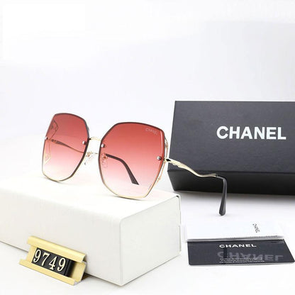 GRADIENT COLOR WOMEN SUNGLASSES lbcase