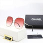 GRADIENT COLOR WOMEN SUNGLASSES lbcase