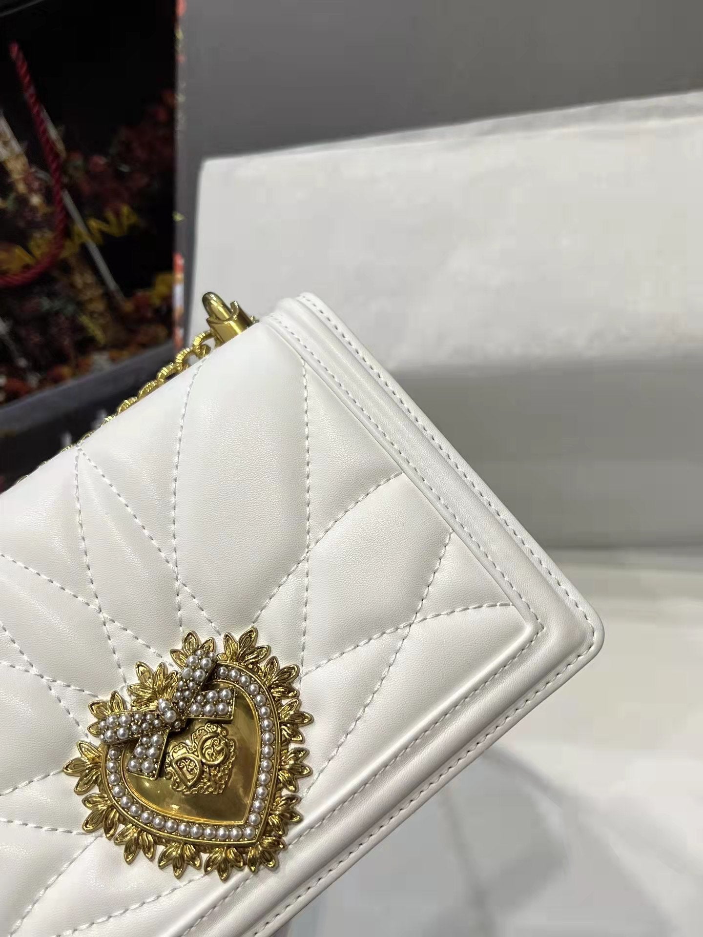 High Quality Butterfly Pearl Dolce & Gabbana Bag lbcase
