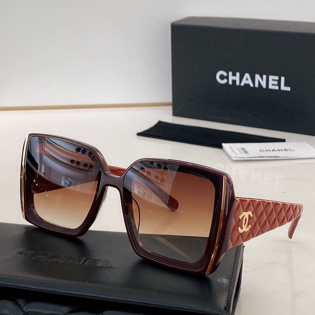 7 COLORS BIG METAL SQUARE FRAME SUNGLASSES lbcase