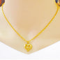18k yellow gold necklace clavicle chain lbcase