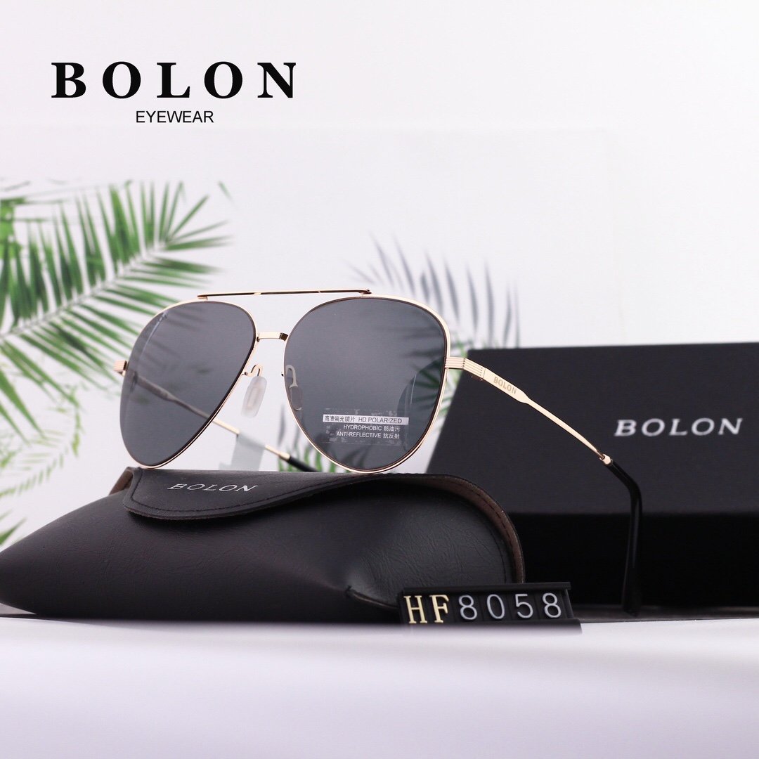 5 COLORS DOUBLE BRIDGE METAL FRAME WATERMARK LENS SUNGLASSES lbcase